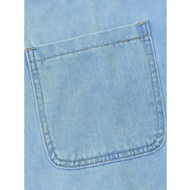 Saylor™ – La robe effet denim sans manches, légère et facile pour tous les jours