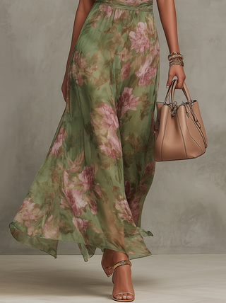 Sophie – Robe d’été fleurie élégante et flatteuse
